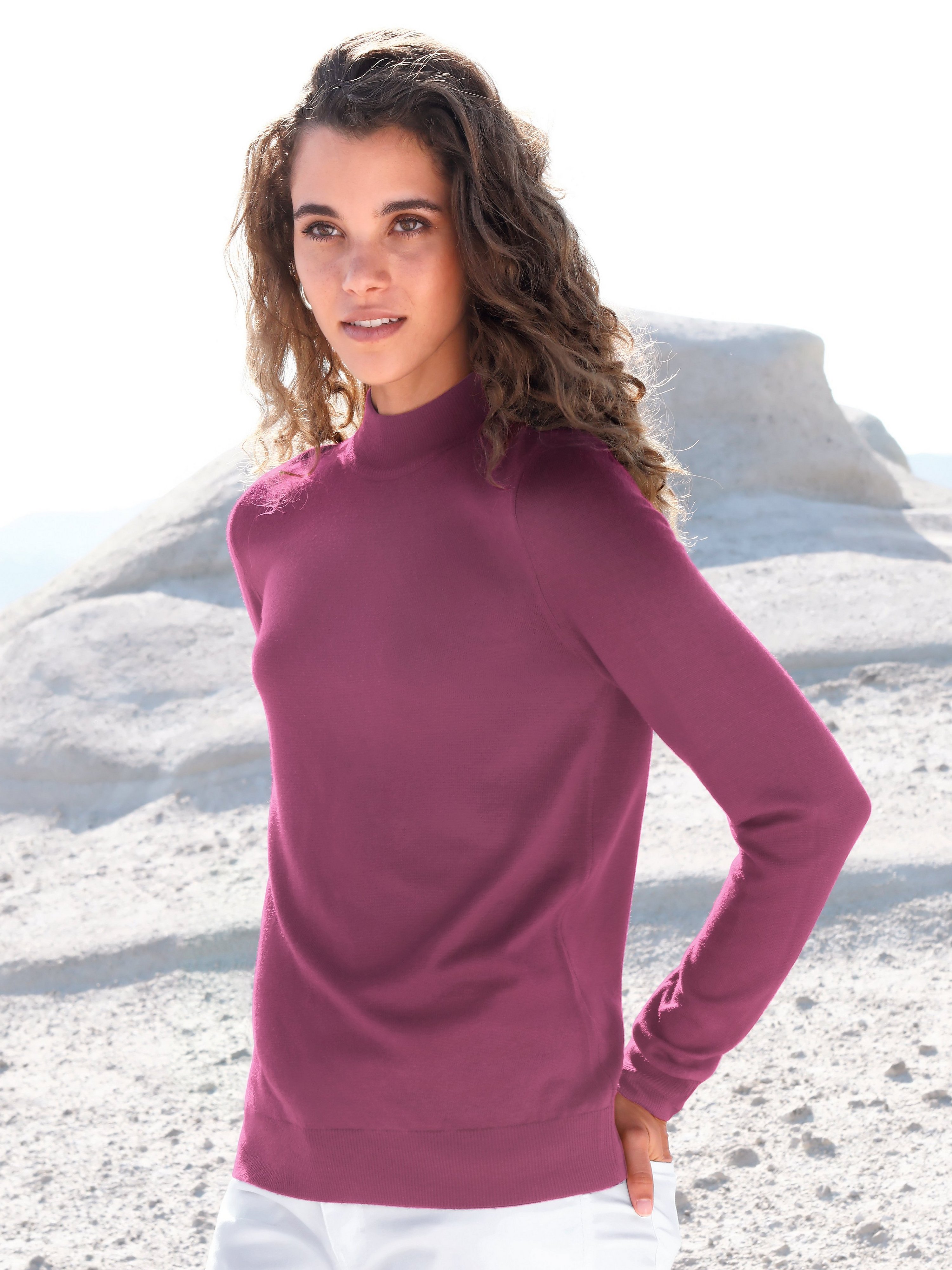 Pullover aus 100%Schurwolle Pure Tasmanian Wool