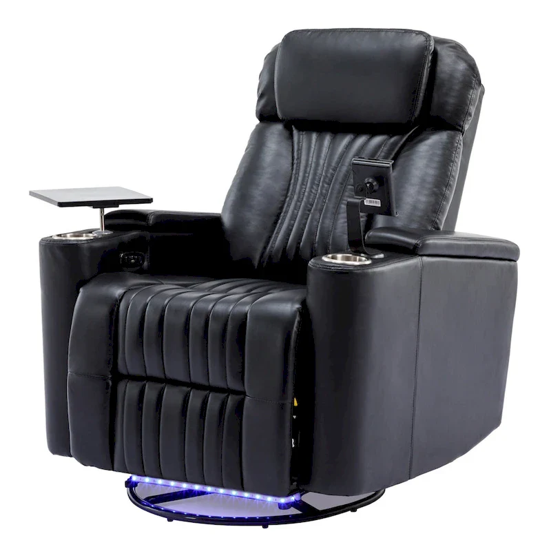Multifunctional 270 Swivel Home Theater Power Recliner