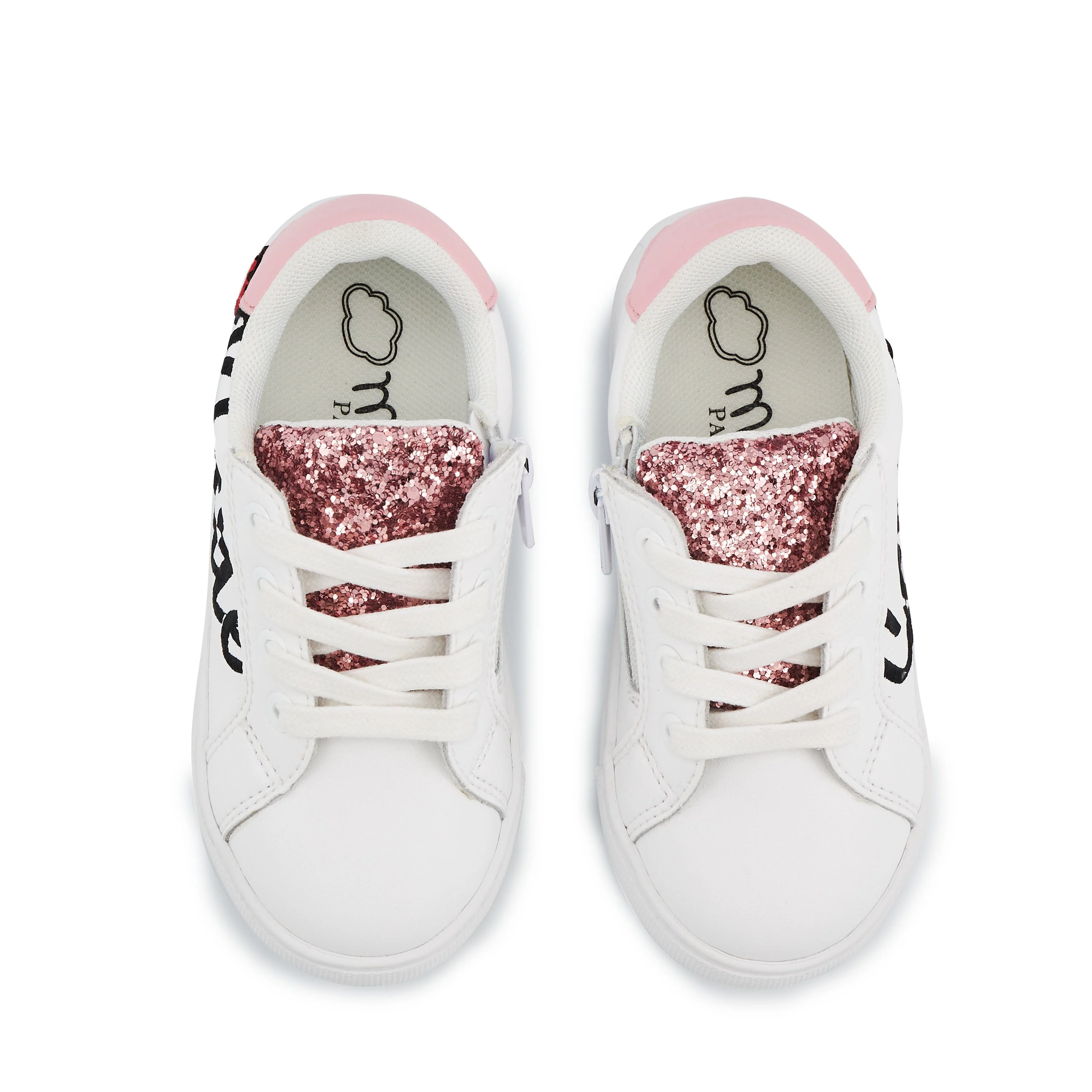 MINI SIMONE PETITE SOEUR - Sneakers en cuir | Blanc