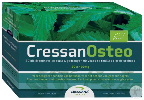 Cressana CressanOsteo 400mg Bio 90 Gélules Végétales