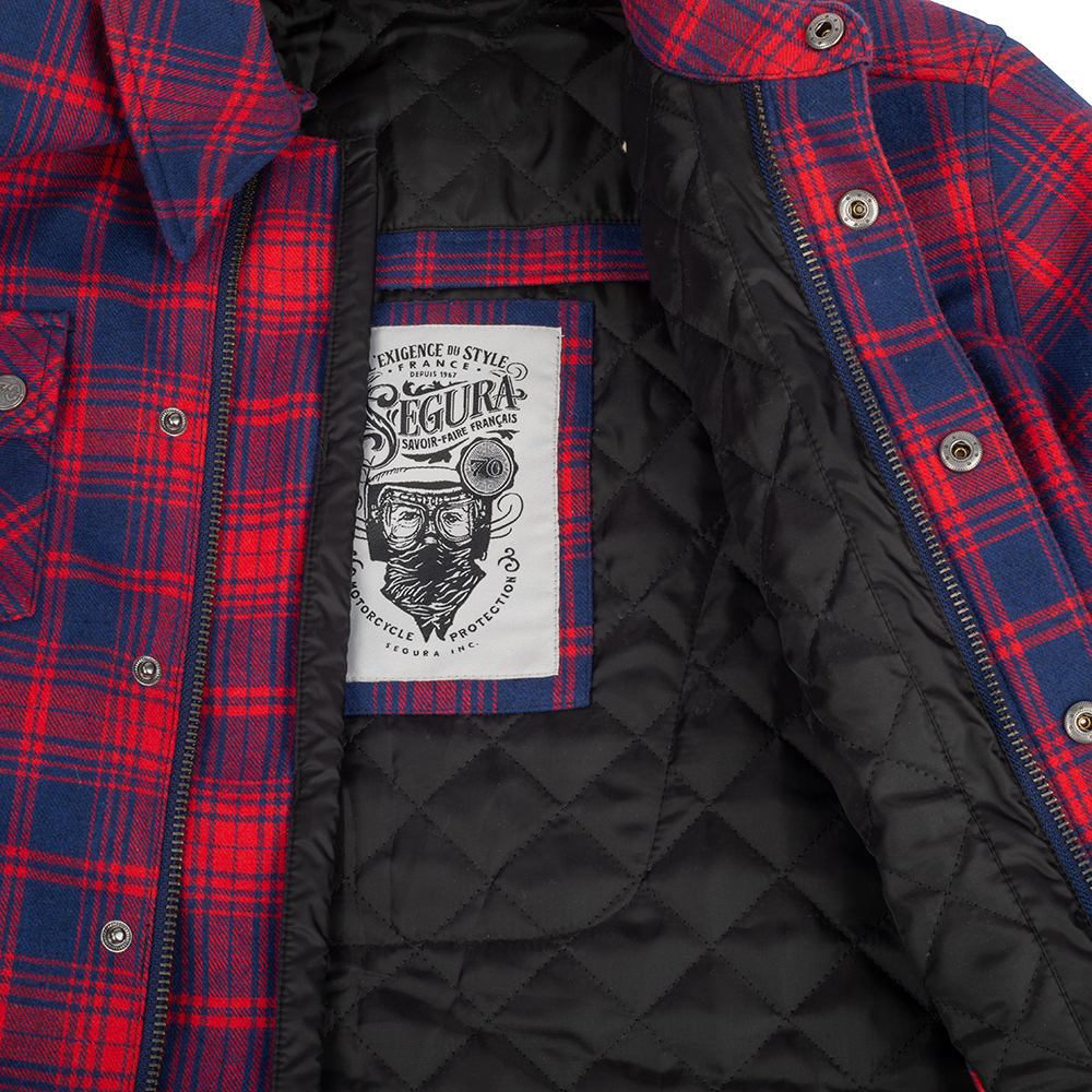 Segura - Chemise Sierra Rouge / Bleu