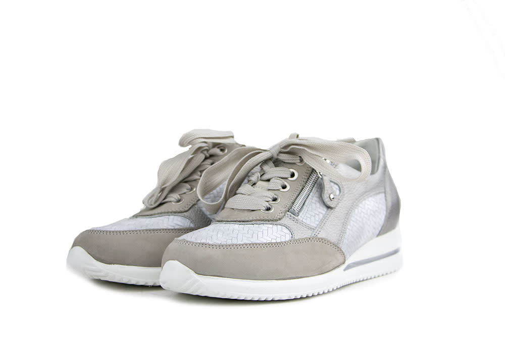 Waldlaufer Sneaker Himona Stein Silver Taupe