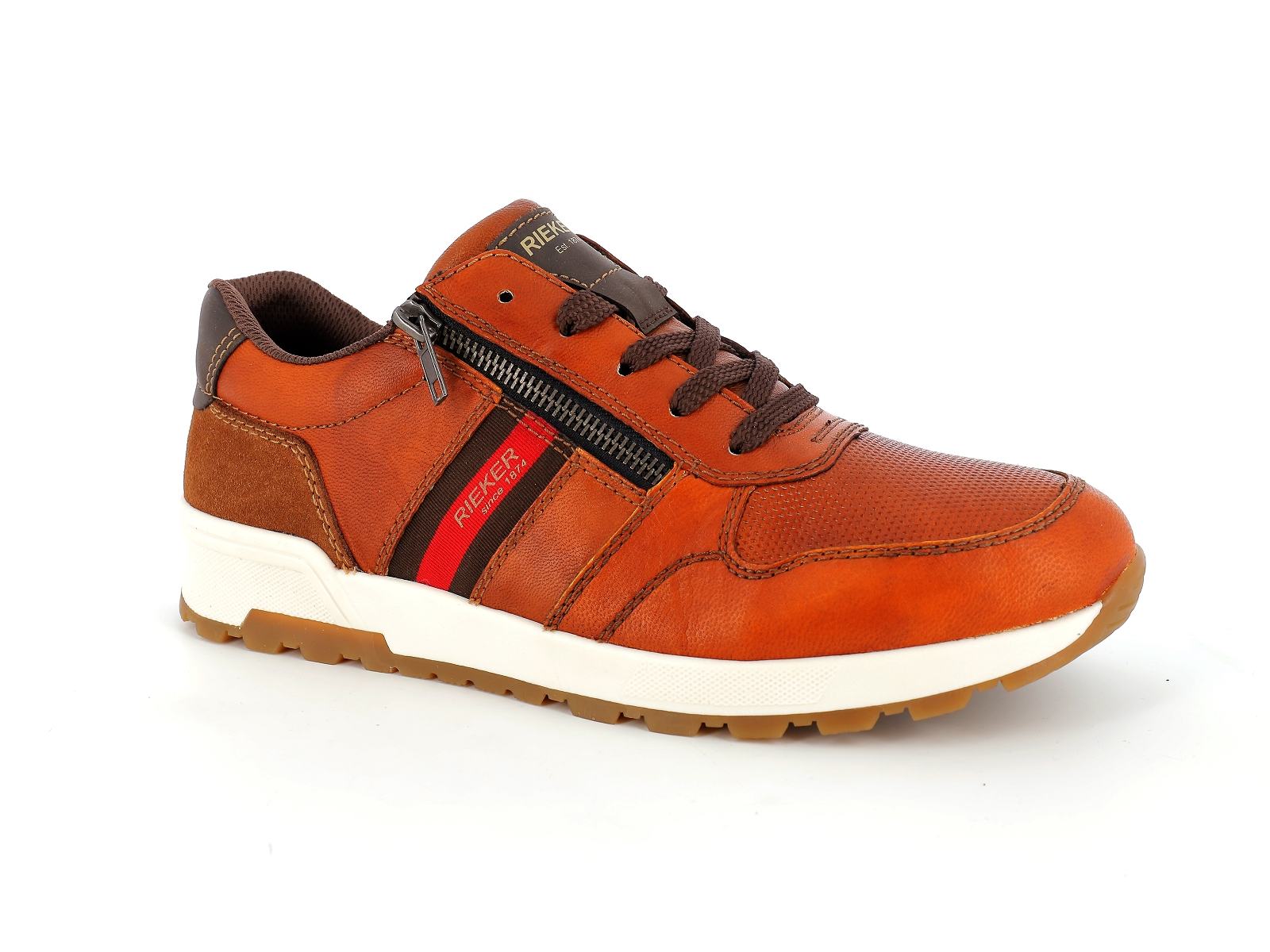 Rieker-15105 Synthétique Cognac