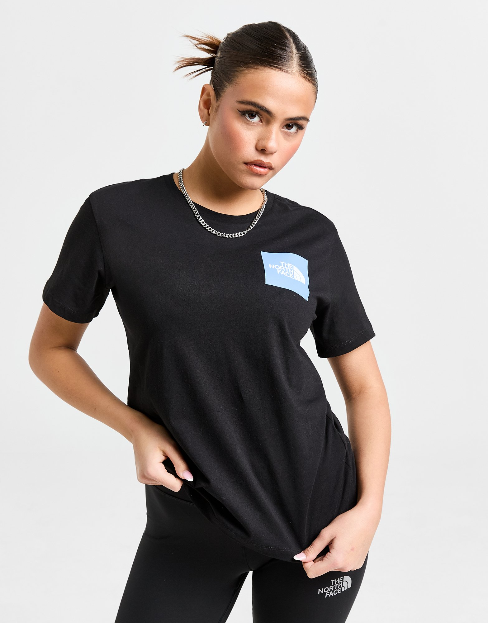 The North Face T-shirt Boyfriend Mountain Photo Femme