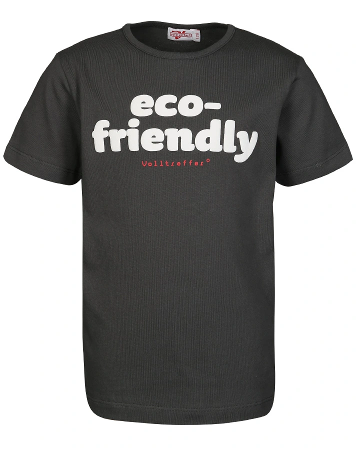T-Shirt SLOGAN in grau