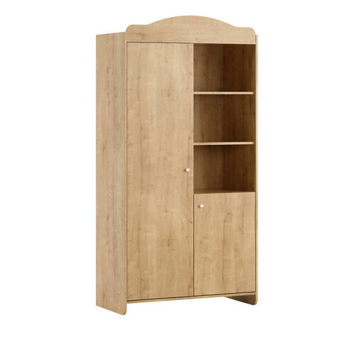 Armoire 2 portes MEGEVE Chêne - VOX