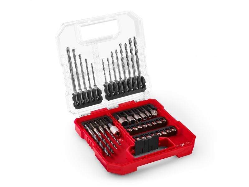 Einhell Bit-Set L-CASE Kassette 40tlg LS Bohrerset und Bitset