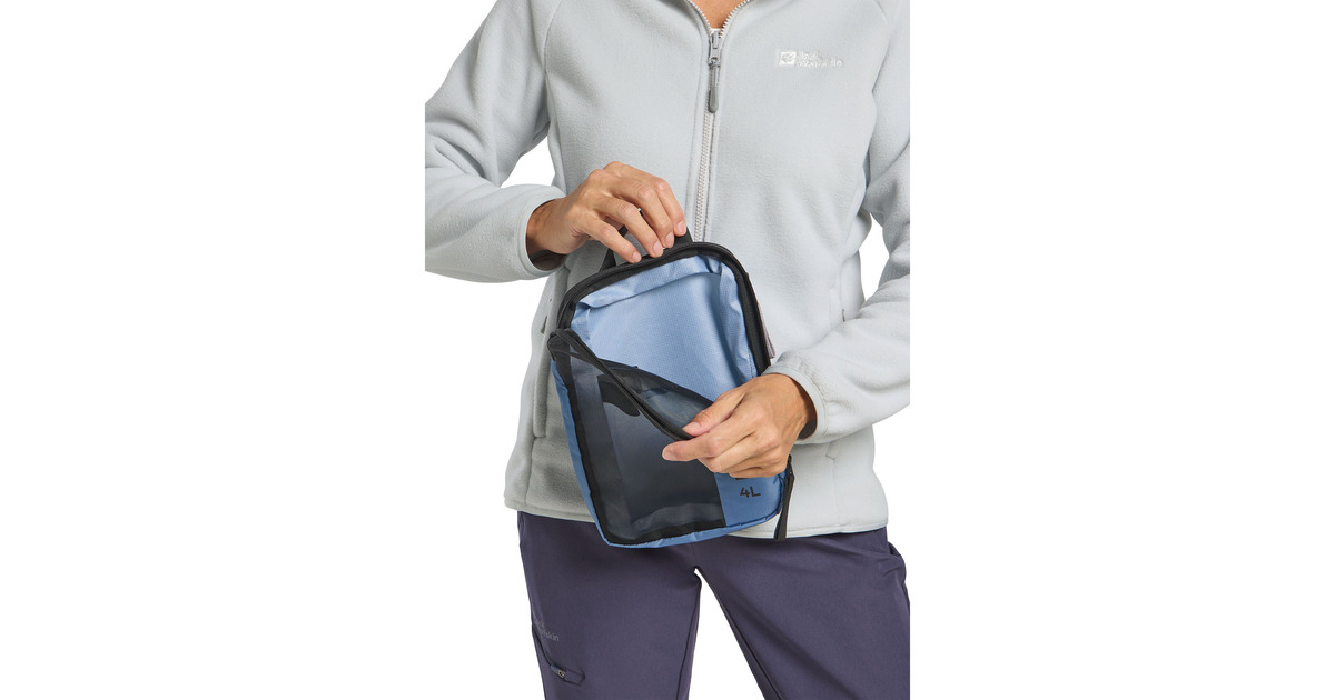 Jack WolfskinCompression Cube 4 tas  (Blauw, 4 liter)
