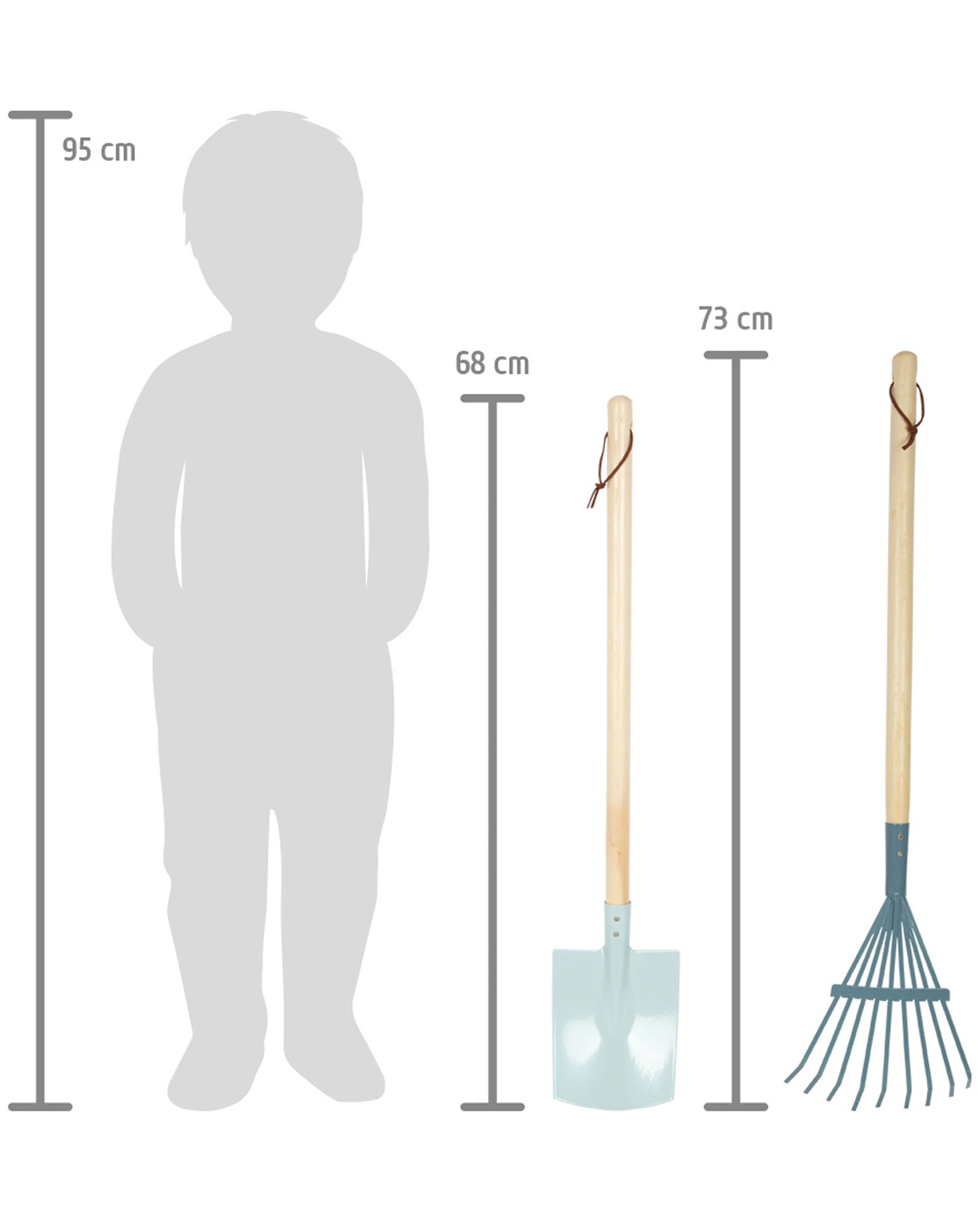 Gartenwerkzeug-Set TREND 4-teilig