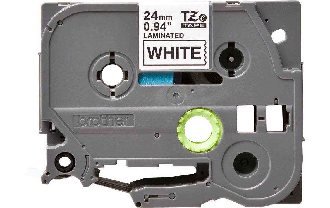 Beschriftungsband TZe-251 Schwarz auf Weiss24 mm-Beschriftungsband für Etikettendrucker