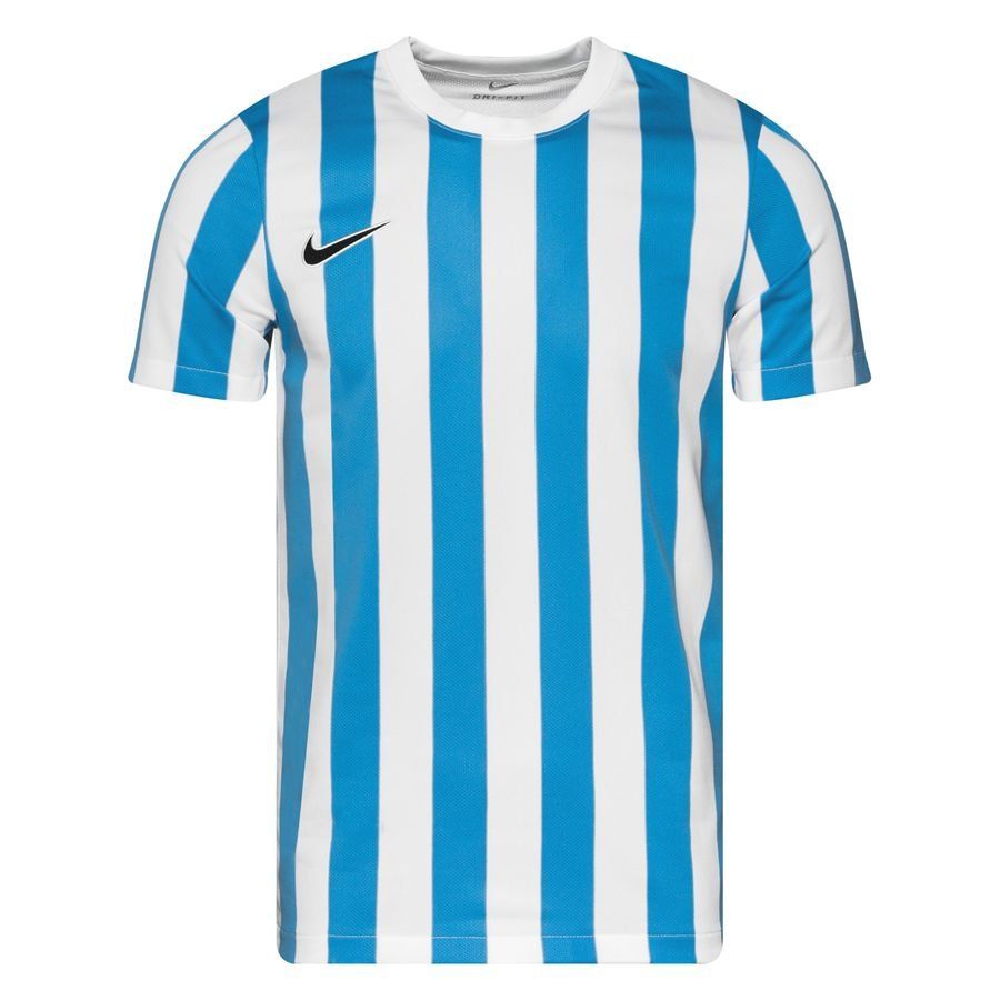 Nike Maillot DF Striped Division IV - Blanc/Bleu/Noir