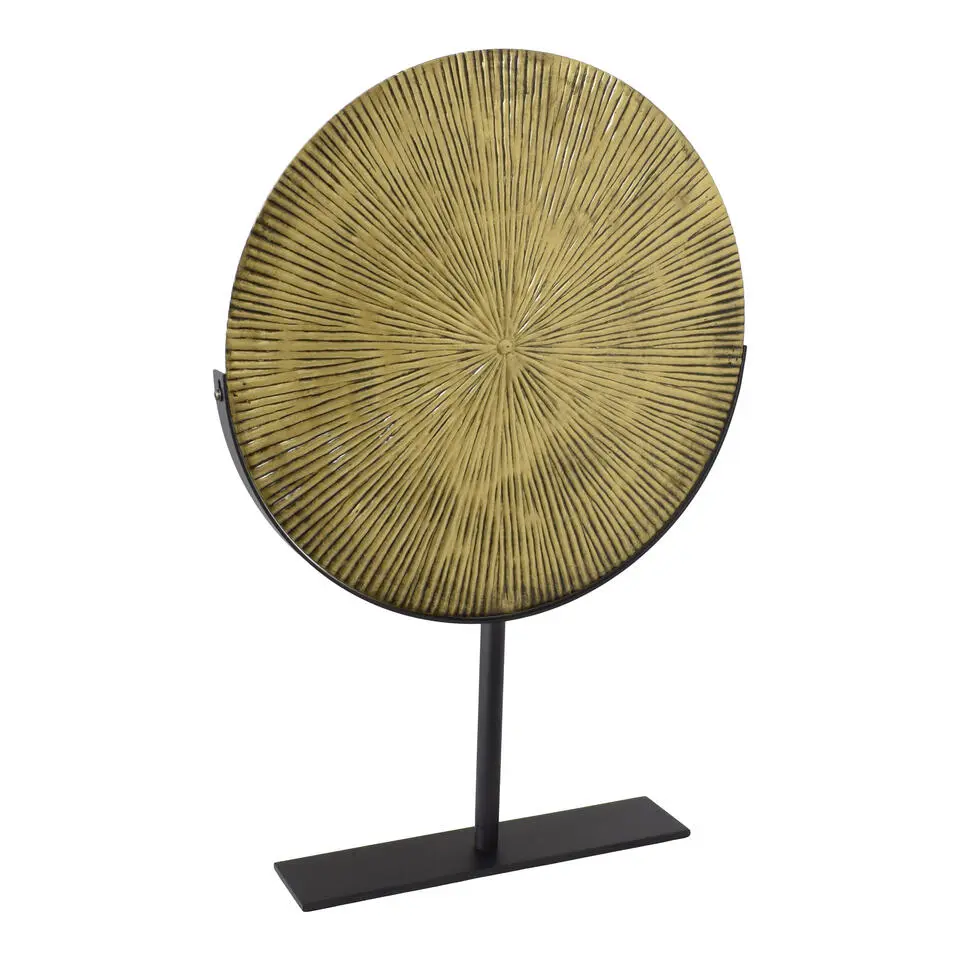 LOFT42 Burst Ornament op voet - Messing Metaal Ø36cm