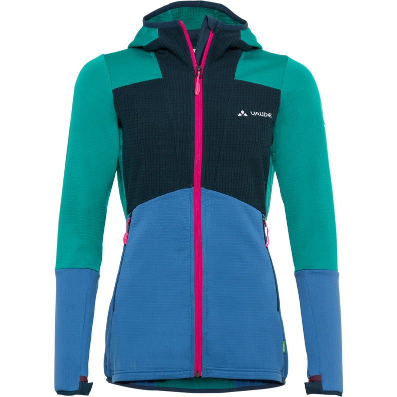Vaude Damen Monviso Hoodie Grid Fleece Jacke