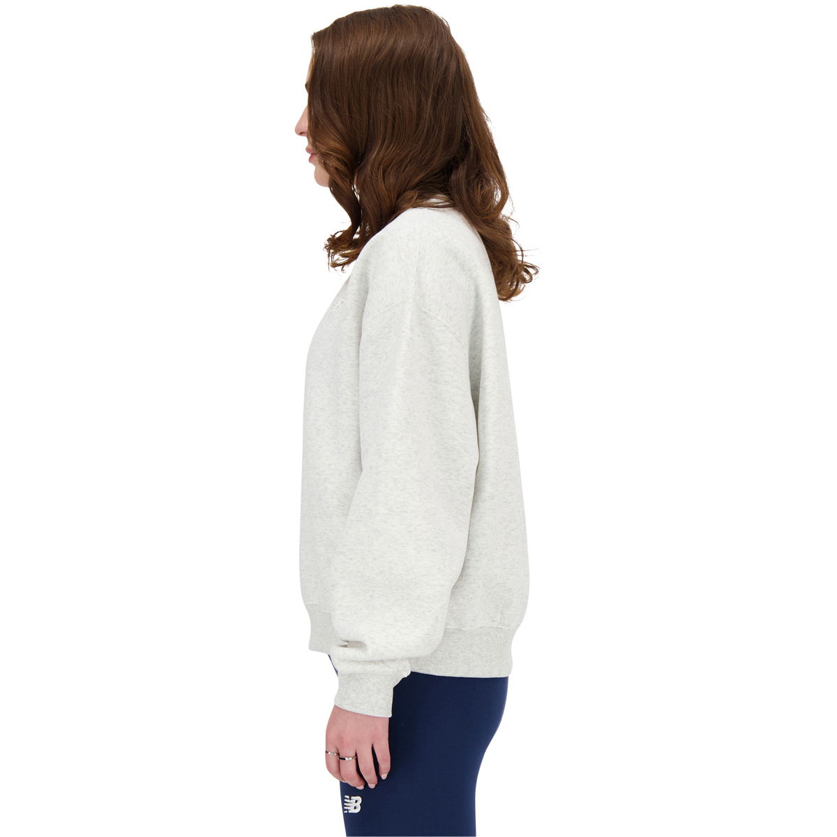 New Balance Small Logo Crew Sweatshirt Dame