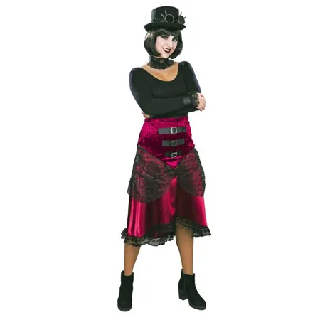 Festartikel Müller Steampunk-Rock, weinrot, Größe 38