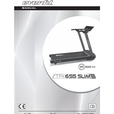 Everfit TFK-655 Slim løbebånd