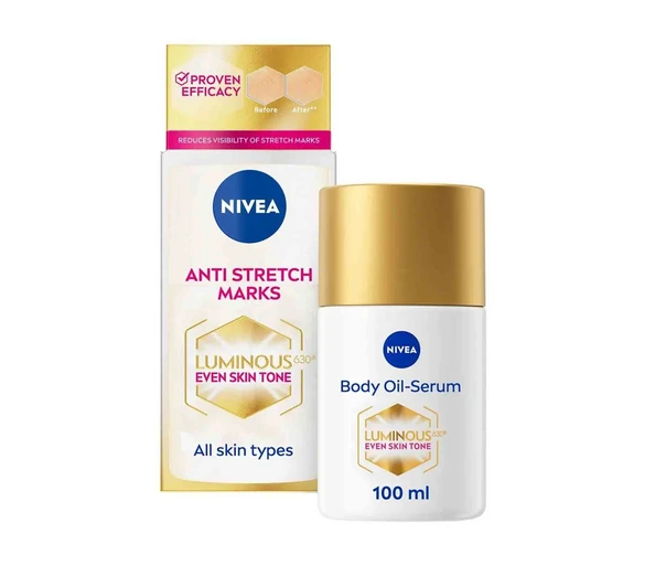Nivea Luminous Anti-Dehnungsstreifen Body Öl-Serum
