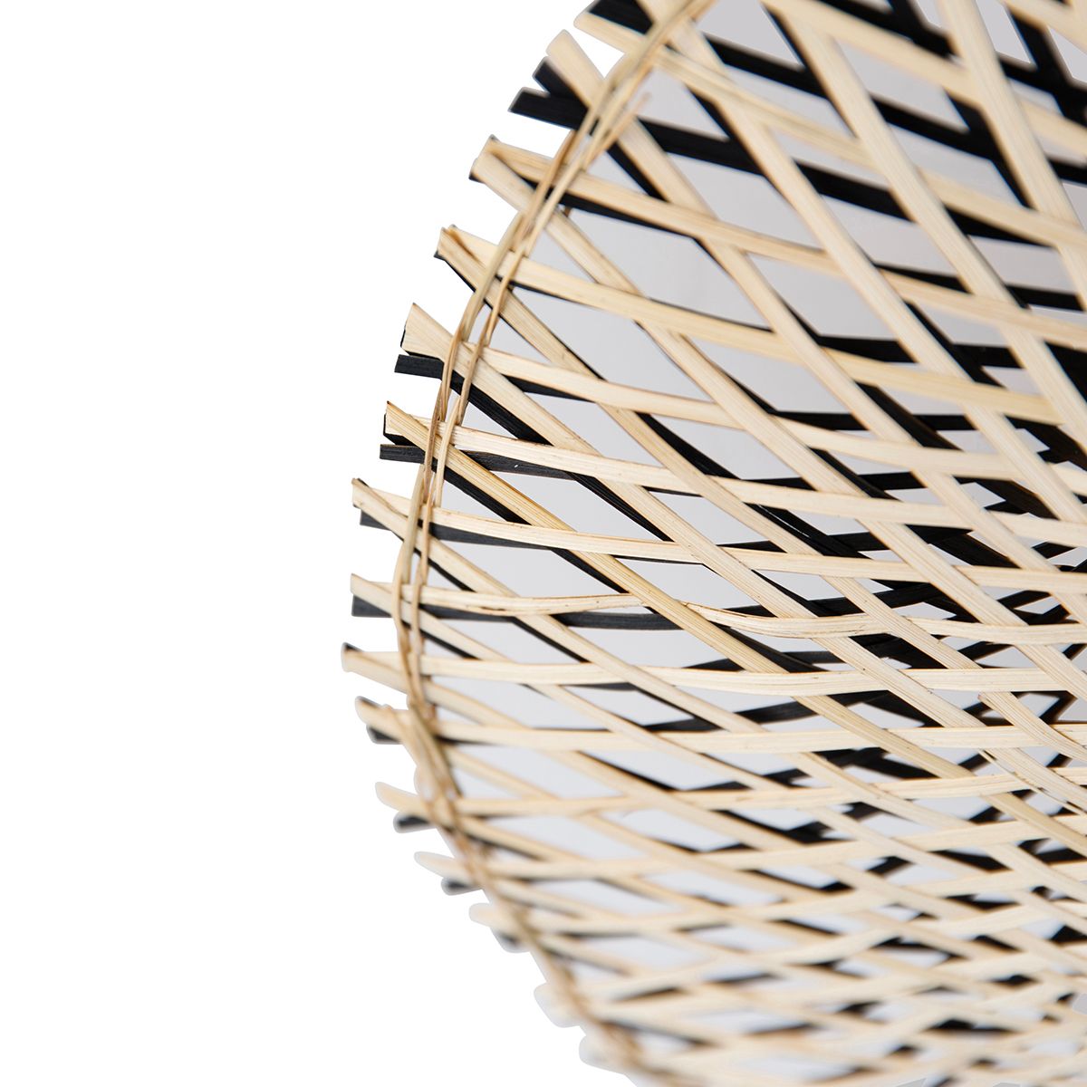 Oosterse plafondlamp bamboe 50 cm - Rina