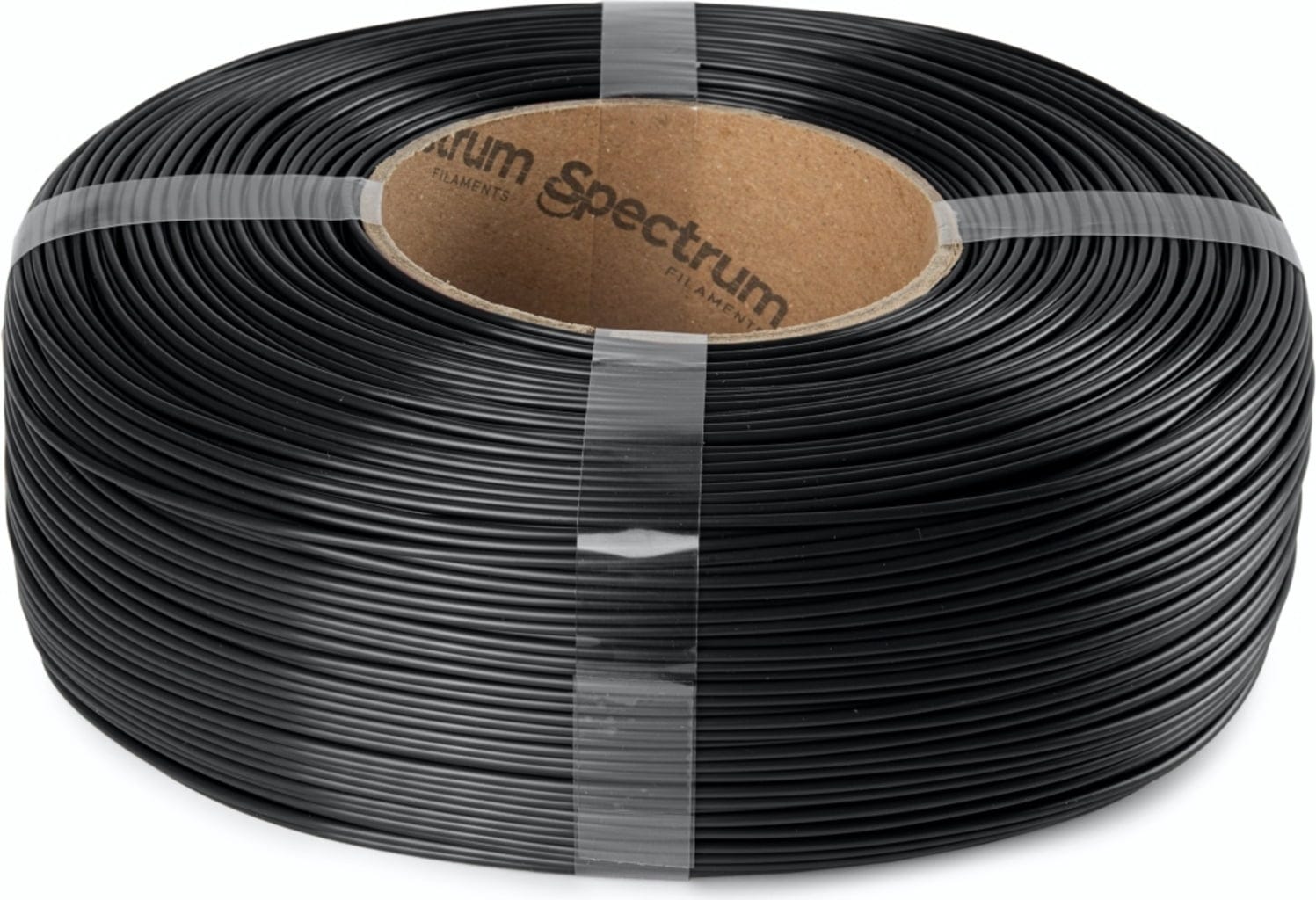 Spectrum  ReFill R-PLA Traffic Black, 1,75 mm / 1000 g    Recyceltes PLA ohne Spule in Traffic Black