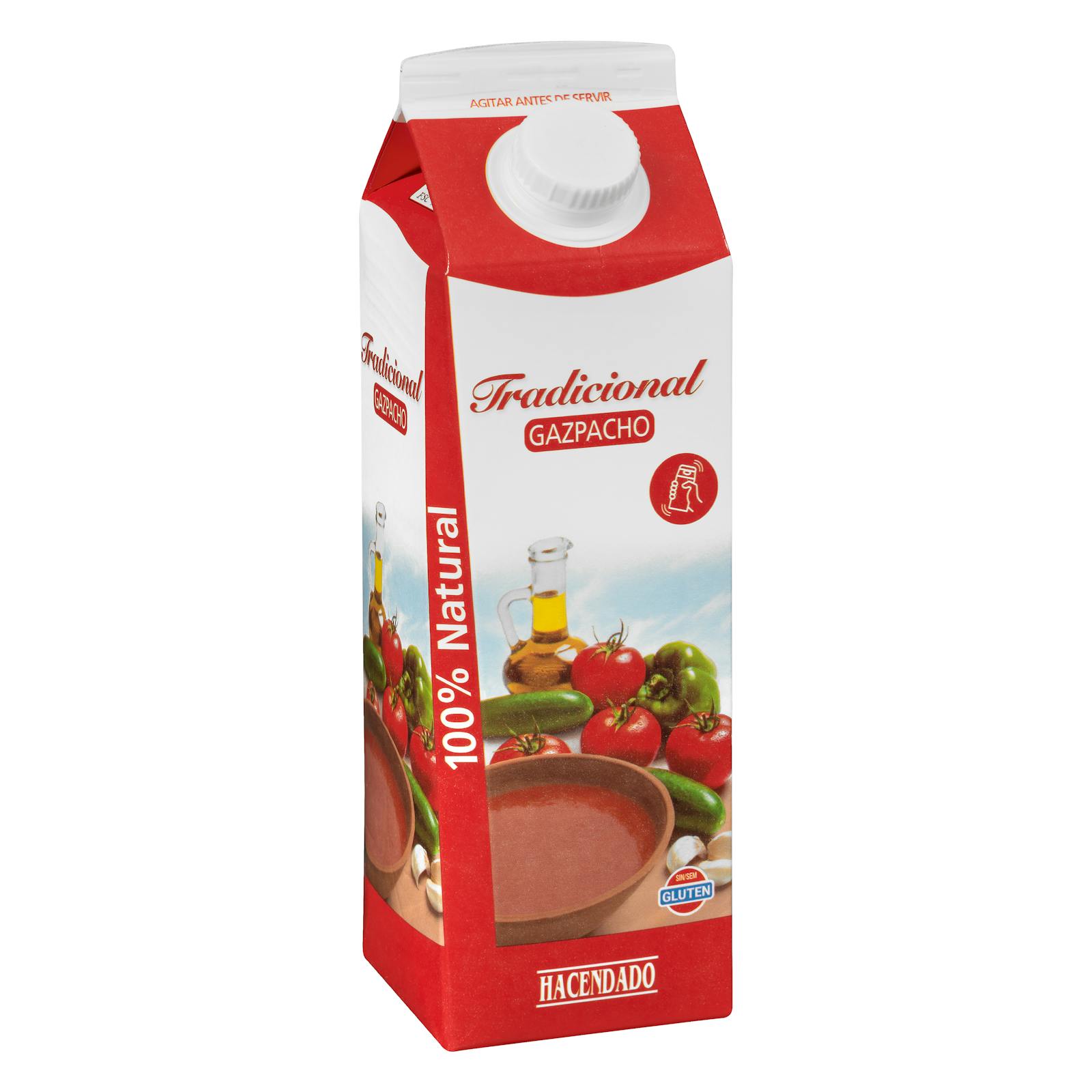 Gaspacho traditionnel Hacendado