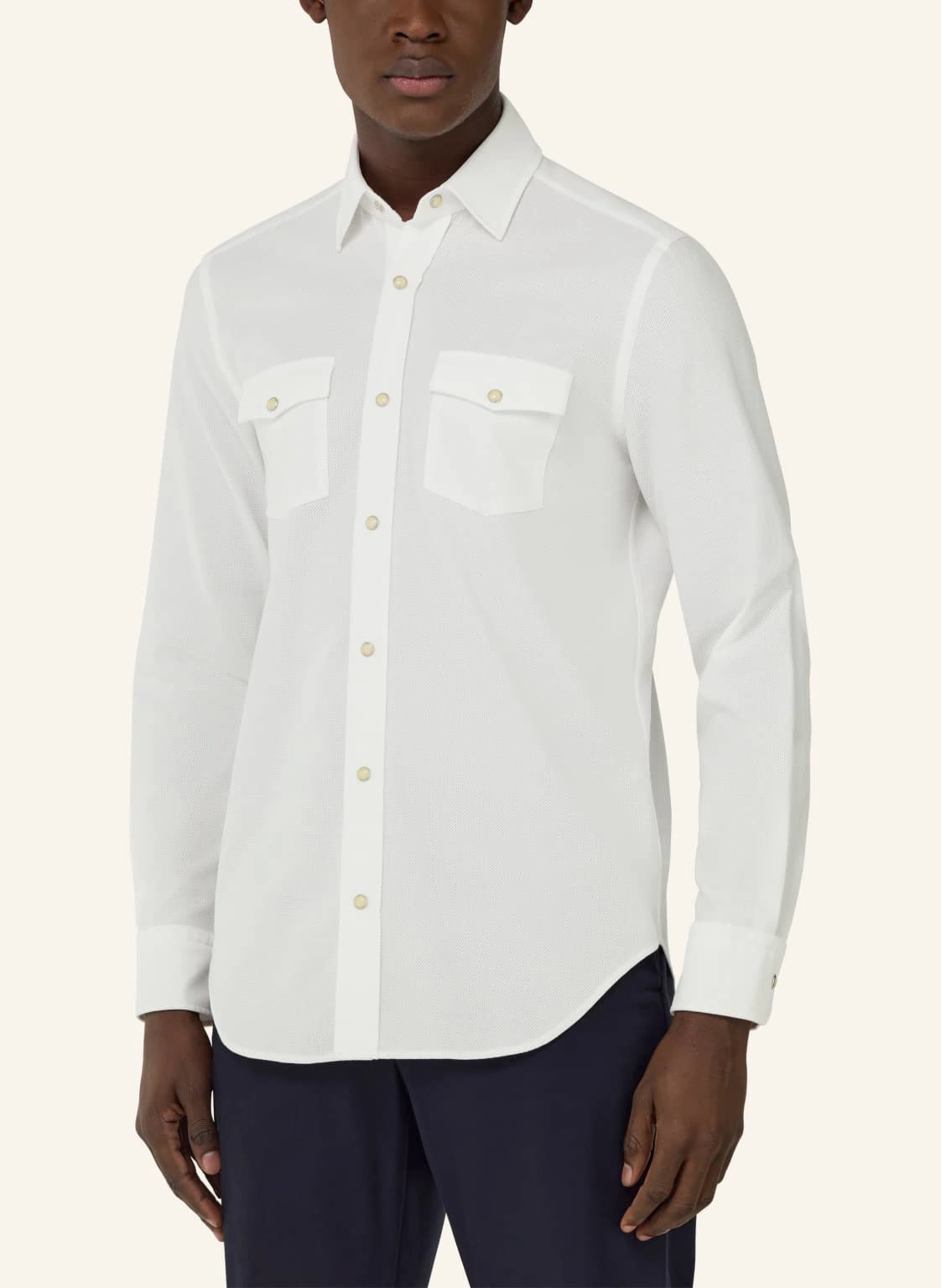 BOGGI MILANO Hemd Regular Fit