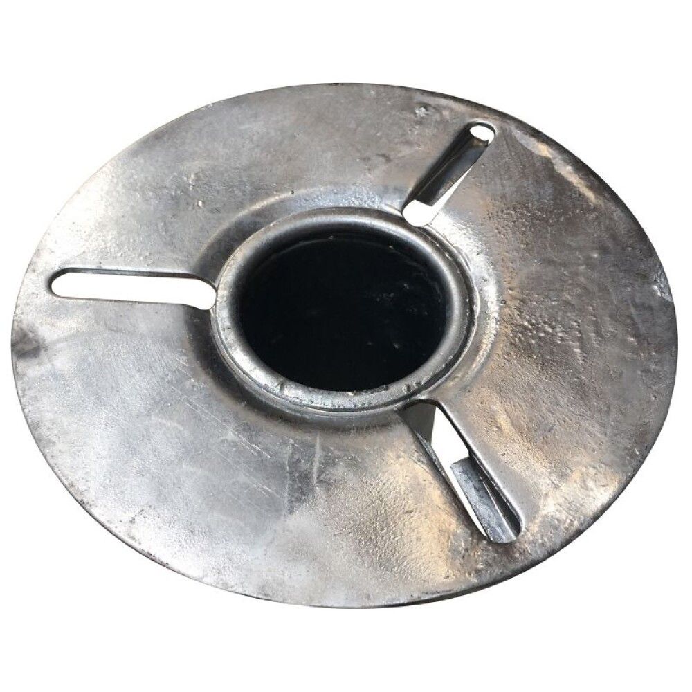 BAKKEFESTE FOR HAGELAMPER GALVANISERT 50 CM
