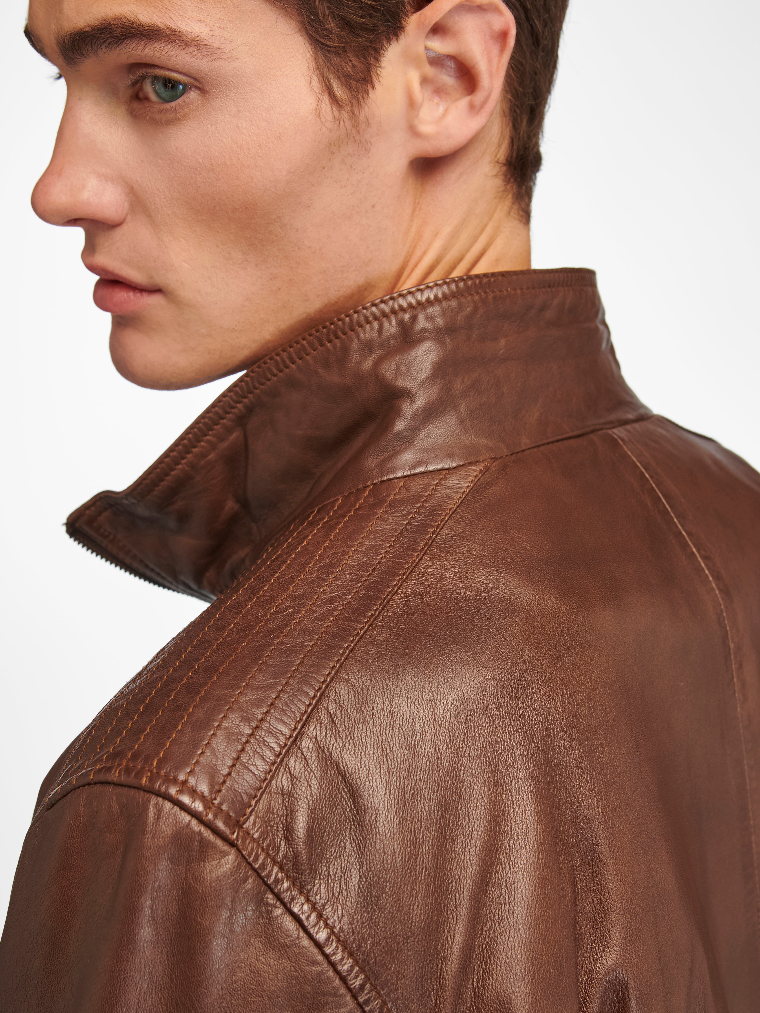 Lederjacke
