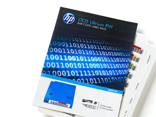 HPE LTO-5 Ultrium RW Bar Code Label Pack - Stregkodeetiketter - for HPE MSL2024, MSL4048, MSL8096; LTO-5 Ultrium; StoreEver MSL4048 LTO-5, MSL6480