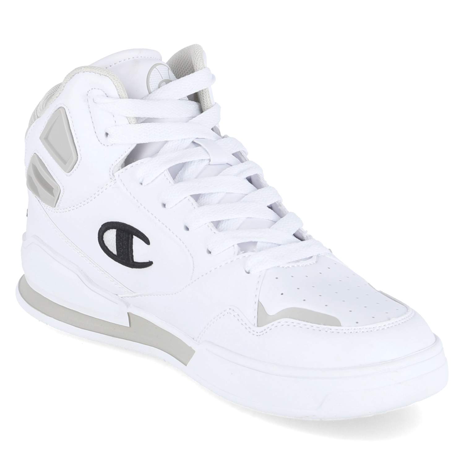 Champion High Sneaker 3 POINT TECH MID - wht/lt.grey