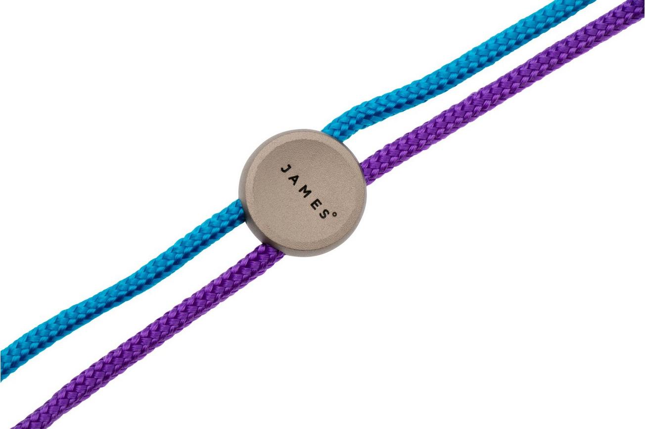 The James Brand The Ulu ES213971-10 Coyote Tan Atomic Purple Desert Sky, paracord lanyard