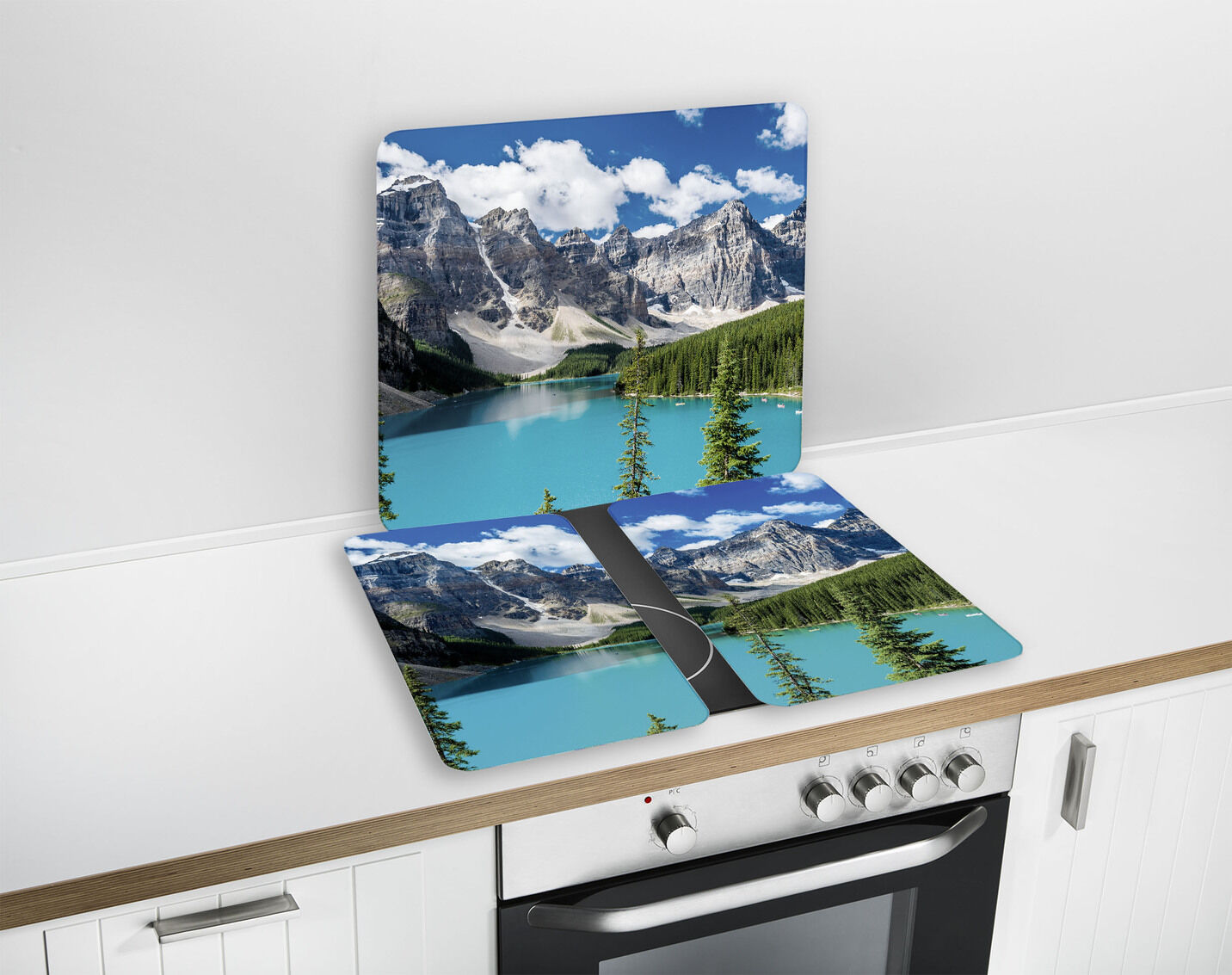 Wandblende Bergsee