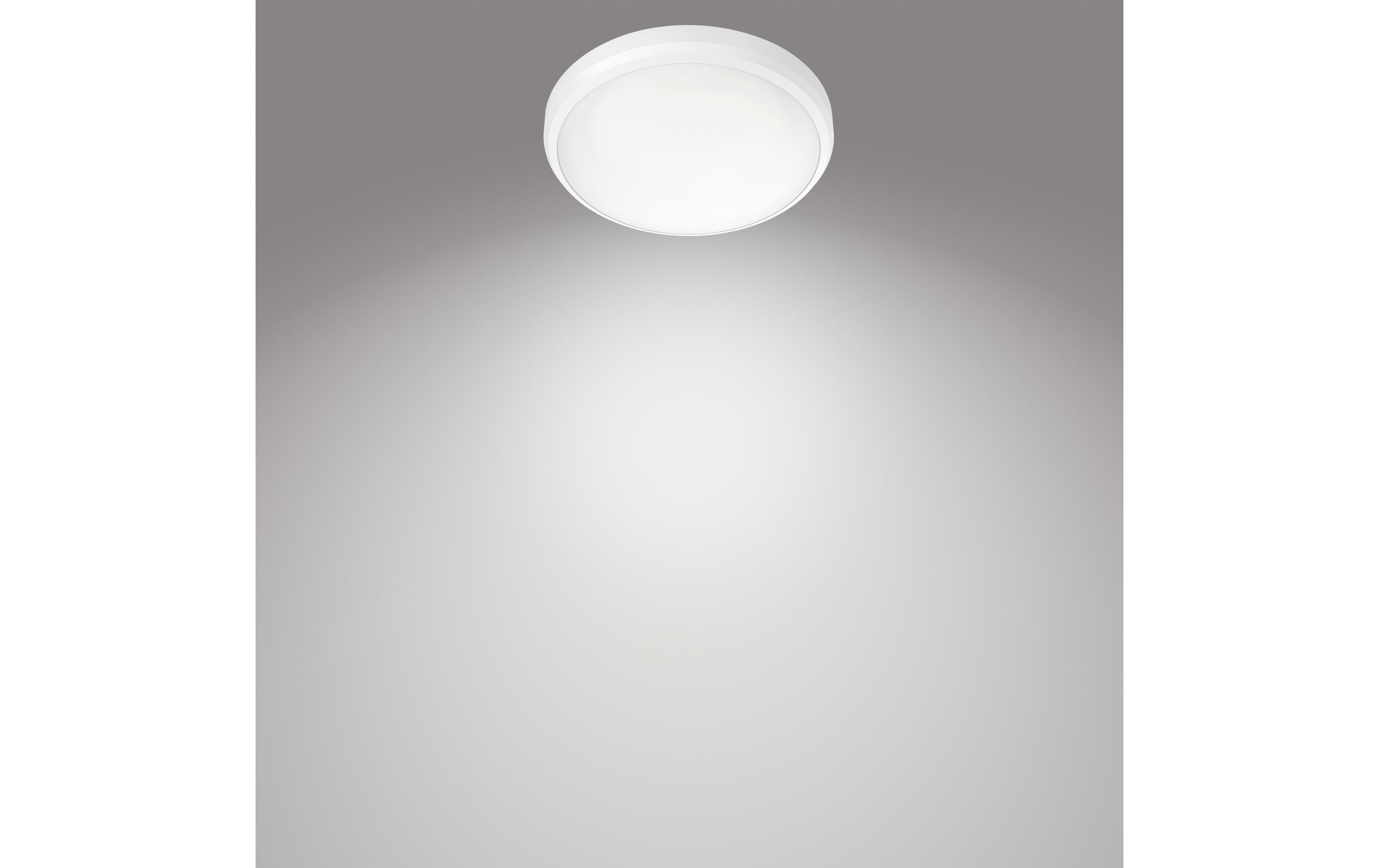 Deckenleuchte Doris, 6W, 4000K, IP44, weissDeckenlampe mit LED-Beleuchtung