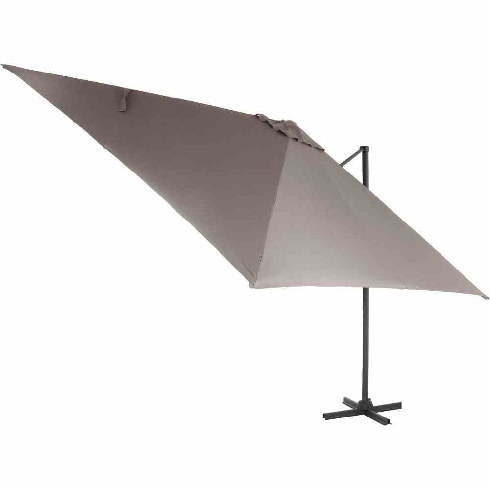 Ampelschirm CALIFORNIA - taupe - 300x300 cm