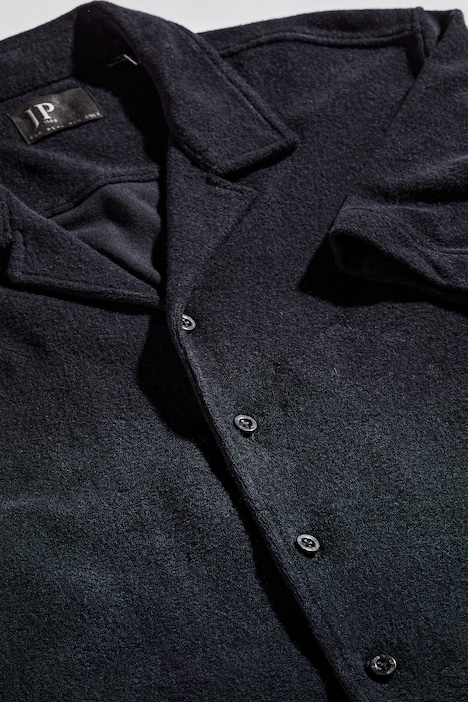 Hemd, Halbarm, Frottee, Cuba-Kragen, Cuba-Fit, bis 8 XL