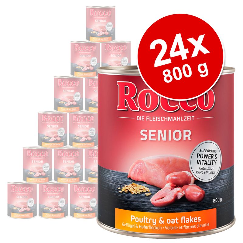 Lot Rocco Senior 24 x 800 g