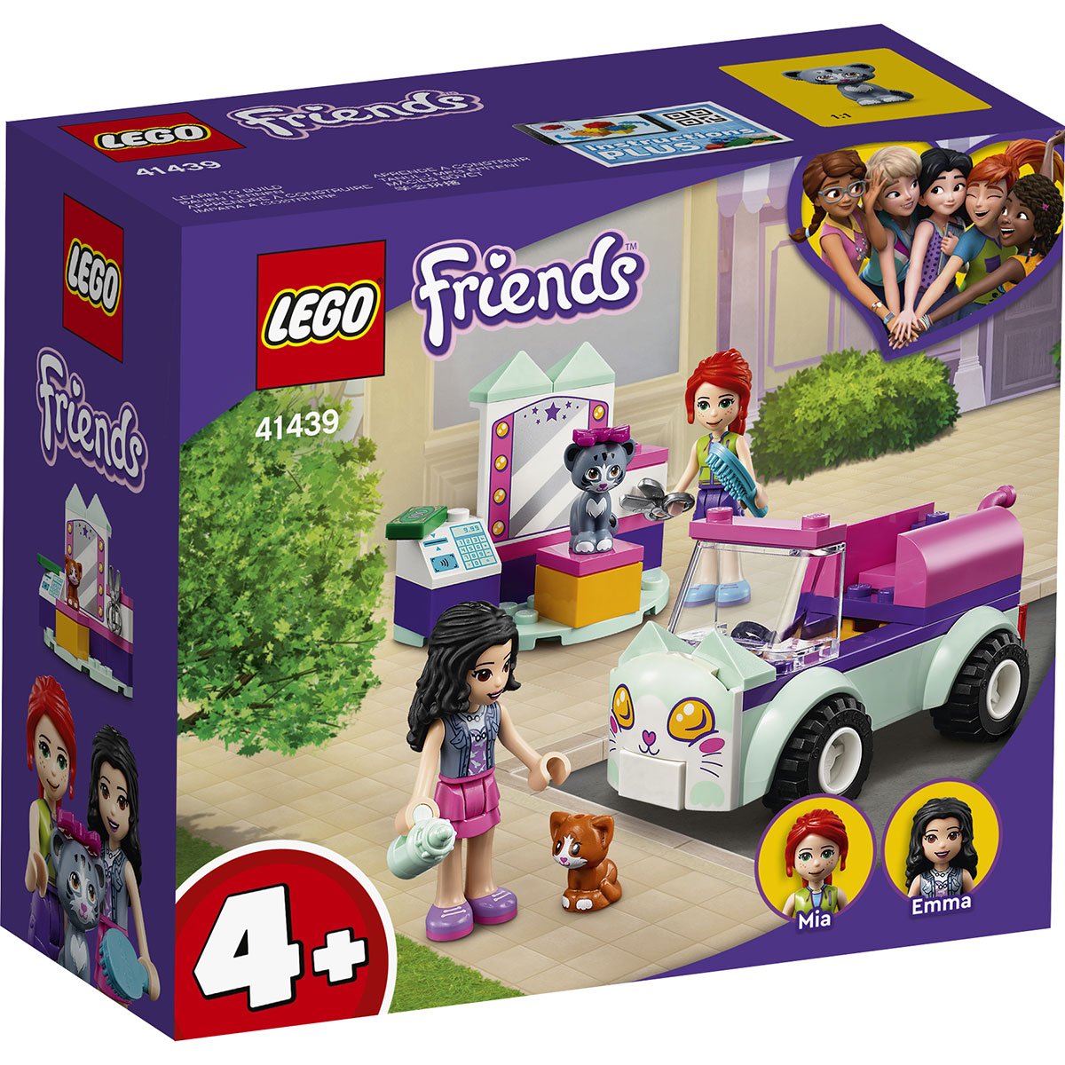 La voiture de toilettage pour chat LEGO FRIENDS 41439