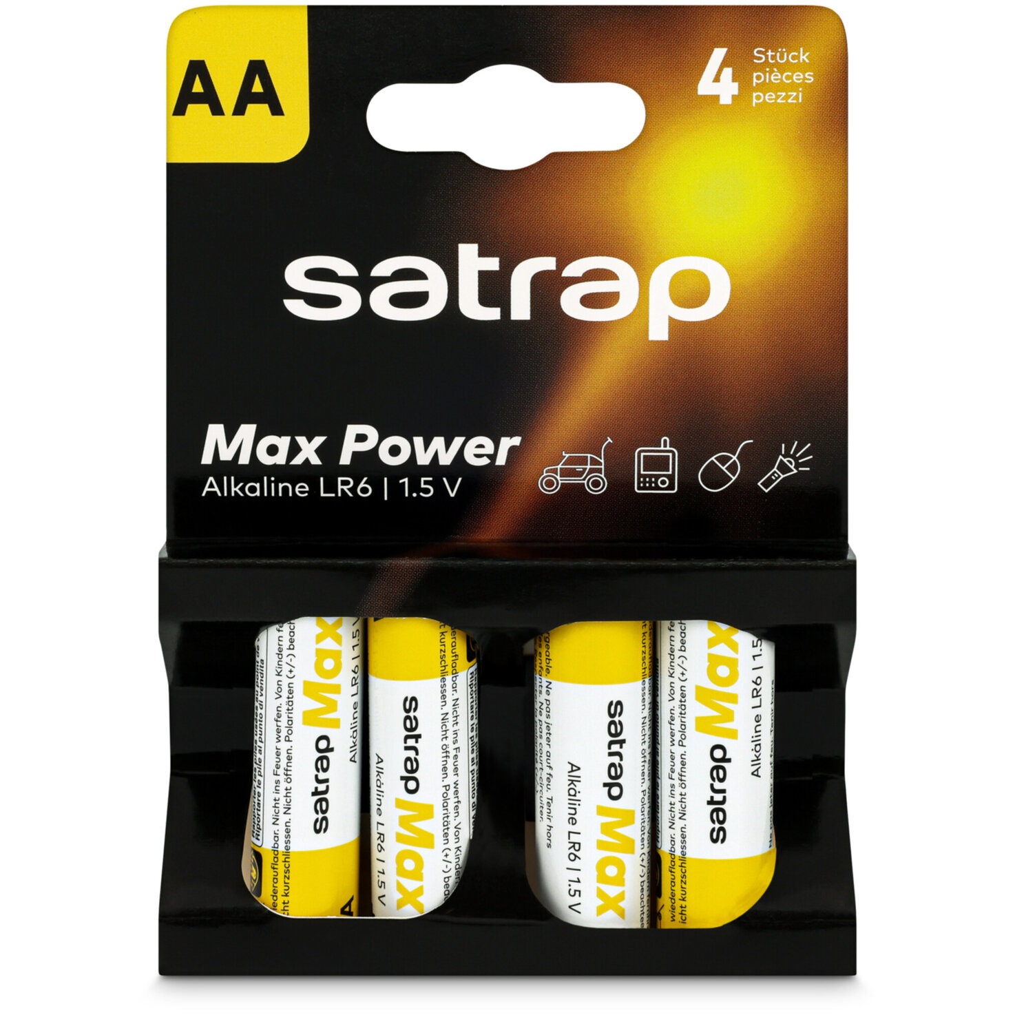 satrap Batterien AA/LR6 4x4 Stück