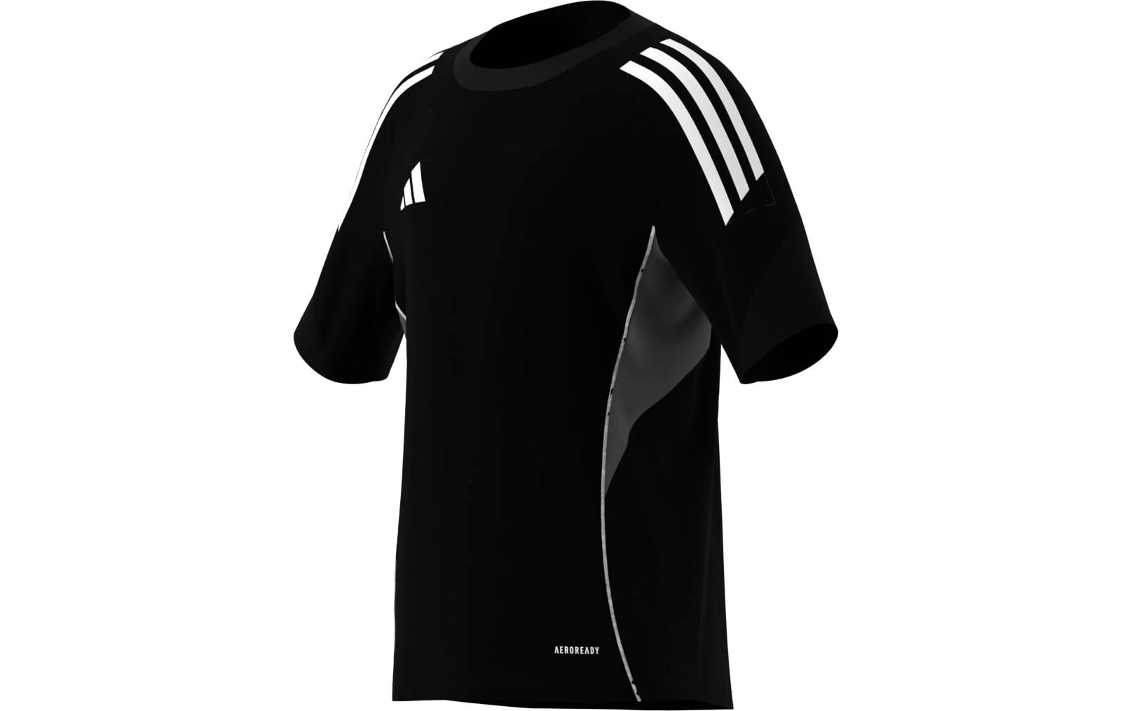 Tiro 25 Competition Kids Trainingstrikot 140, Schwarz/WeissFussballtrikot