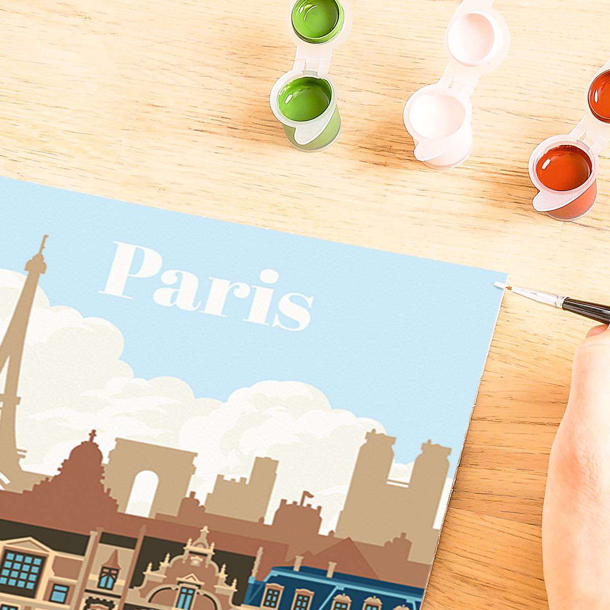 Ravensburger Spiel Farbenfrohes Paris