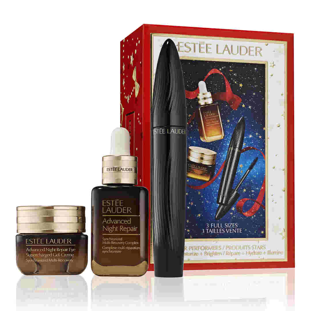 ESTEE LAUDER TRATAMENTO Star Performers for Face and Eyes Skincare Set - 1un