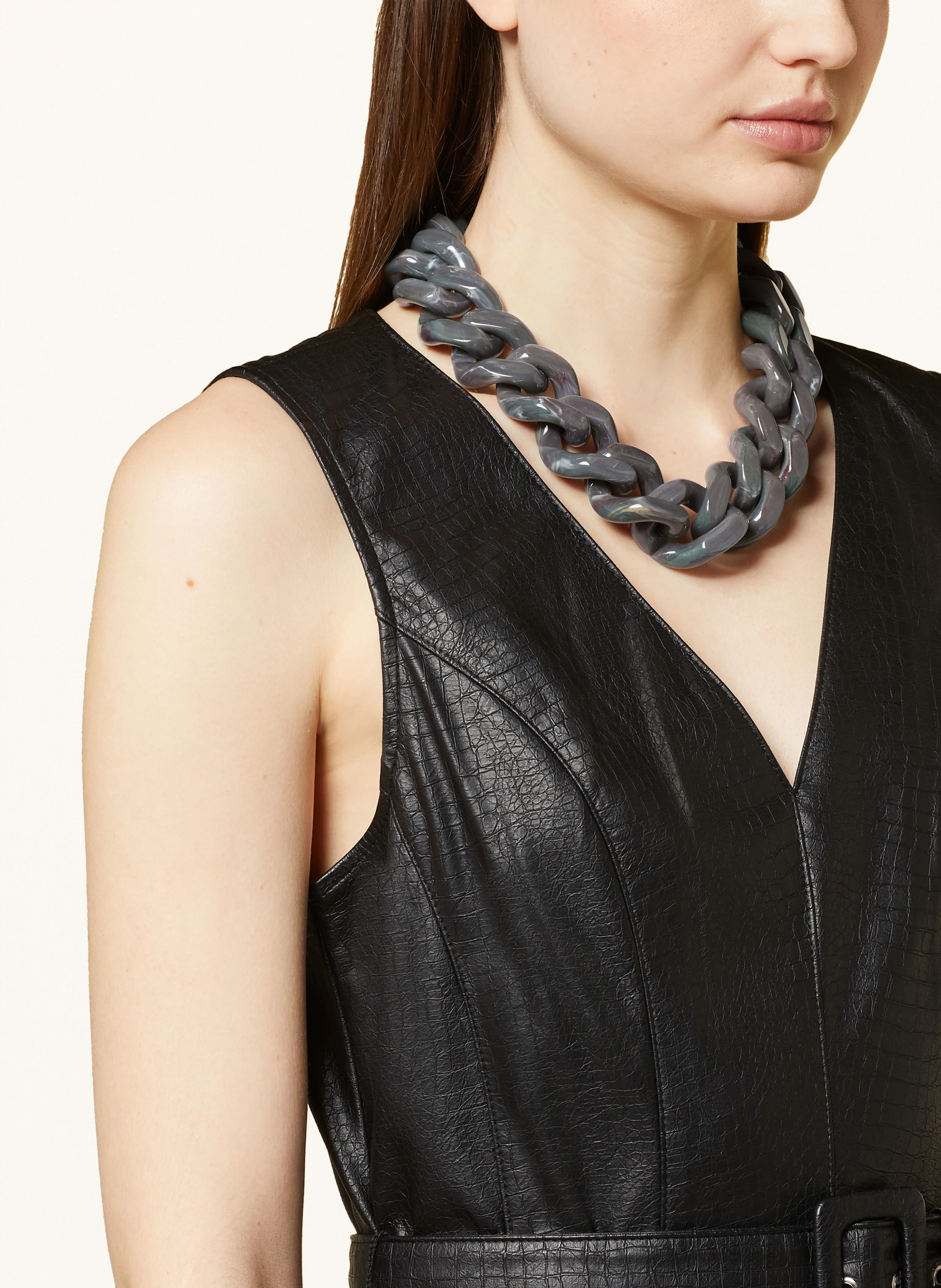VANESSA BARONI Halskette BIG FLAT CHAIN