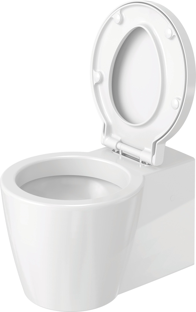 Duravit Starck 1 softclose toiletzitting wit glans