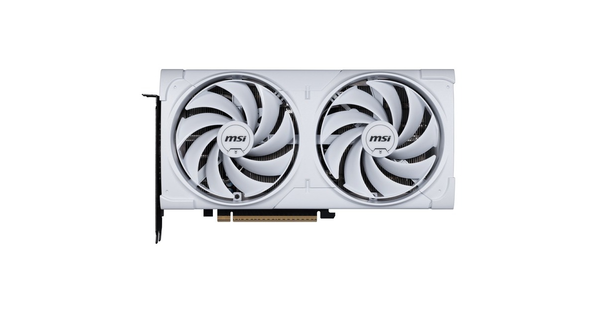 MSIGeForce RTX 5070 12G VENTUS 2X OC WHITE grafische kaart  (Wit, 3x DisplayPort, 1x HDMI)