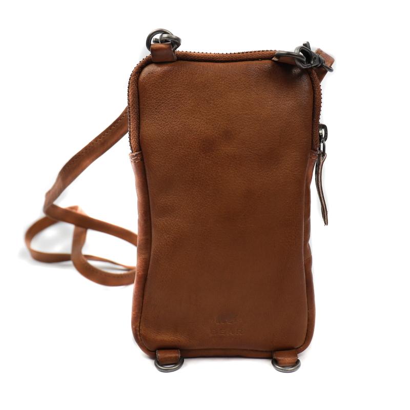 Bear Design Telefoontasje - Crossbody Candy CP2112 Cognac