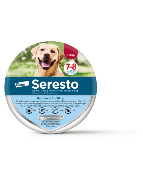 Seresto Teken- En Vlooienband Large - Anti tekenmiddel