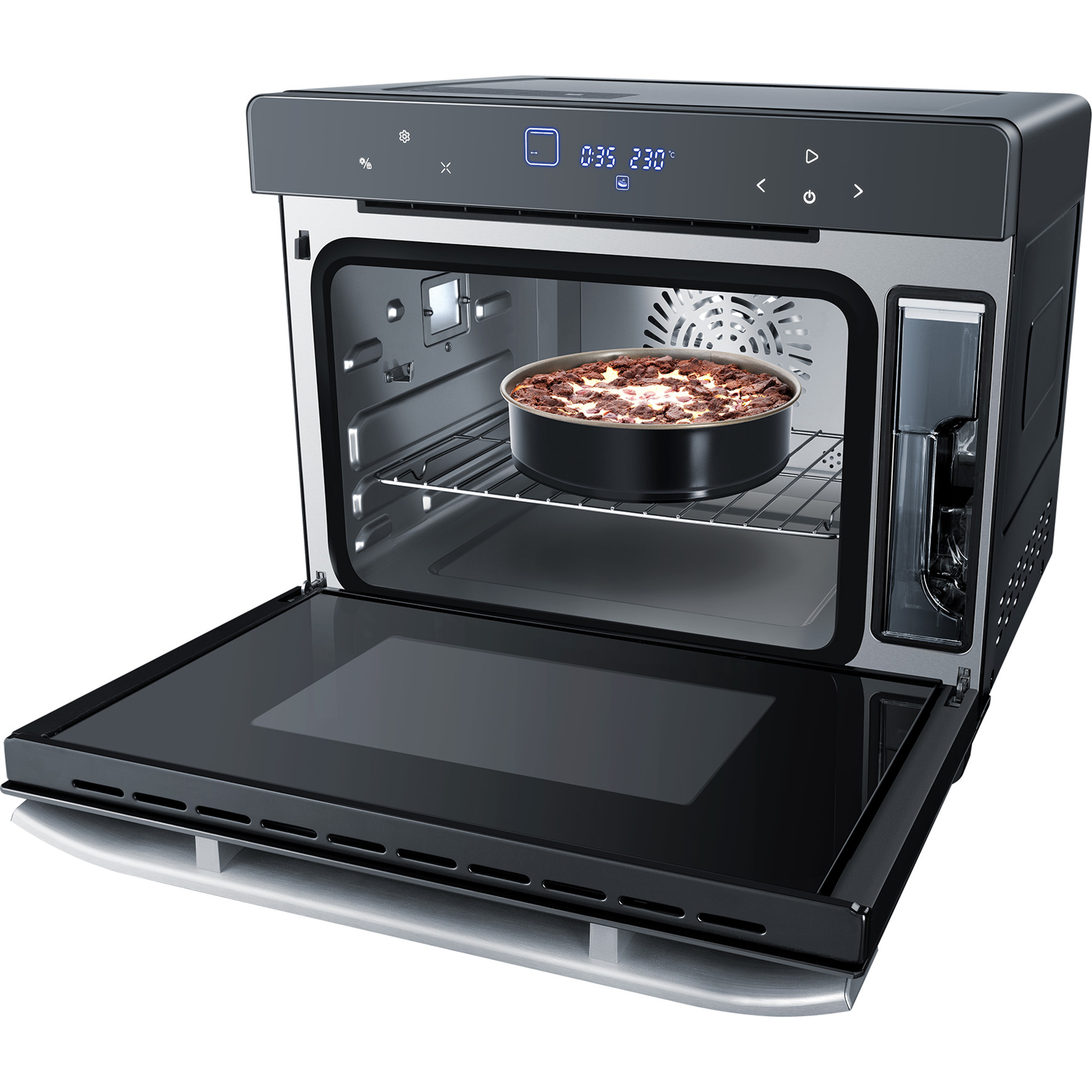 STEBA Multifunktions-Dampfbackofen DG 40 - schwarz - 2100 Watt