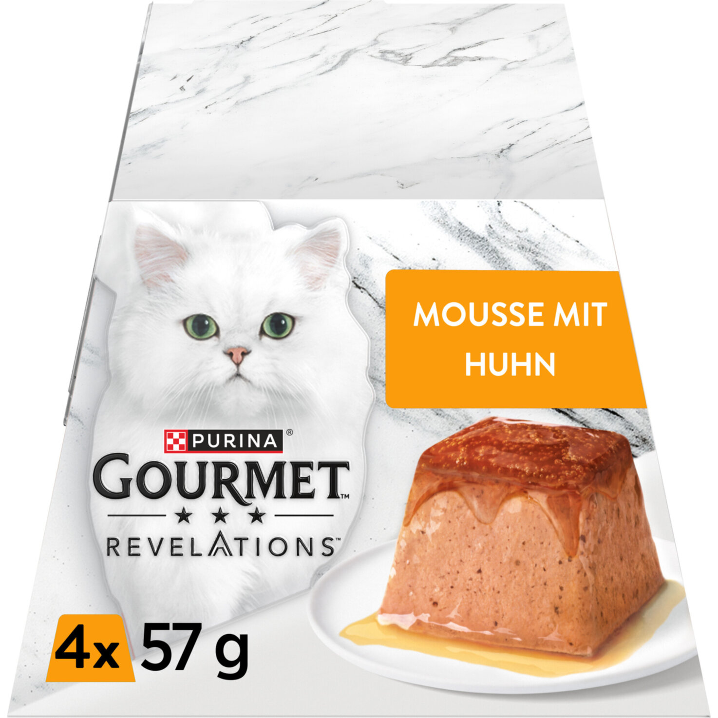Gourmet Revelations Katzenfutter Mousse Huhn 4x57g