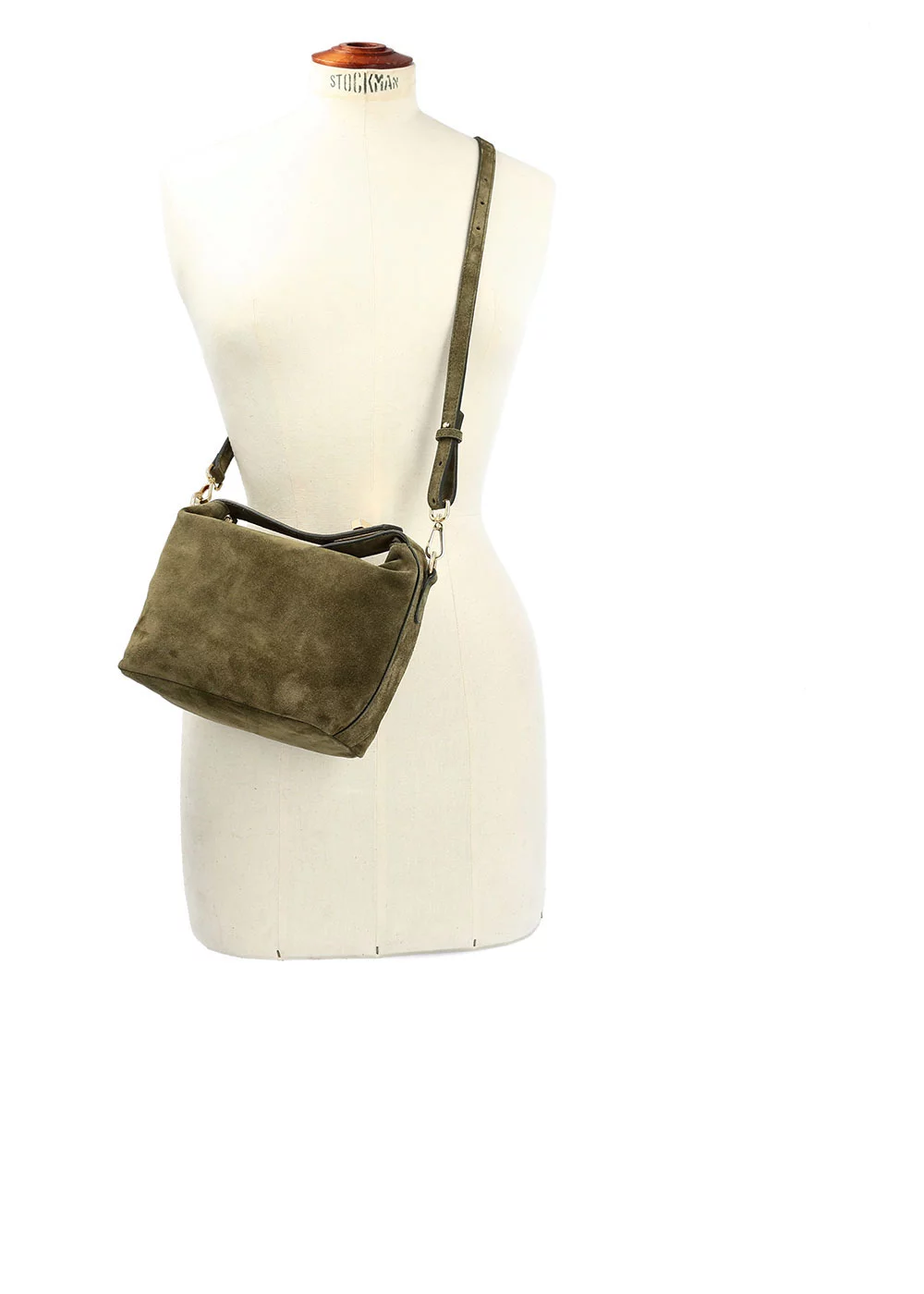 MINI SAC FERMOIR WILLIS KAKI