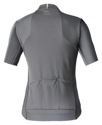 Maillot Manches Courtes Mavic Essential Gris