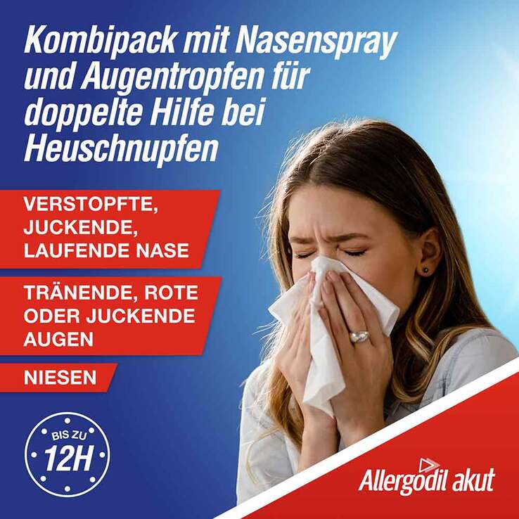 Allergodil akut Duo mit Azelastin, 1 St